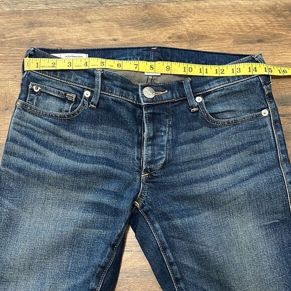 True Religion low rise relaxed skinny jeans size 24 - Picture 5 of 7